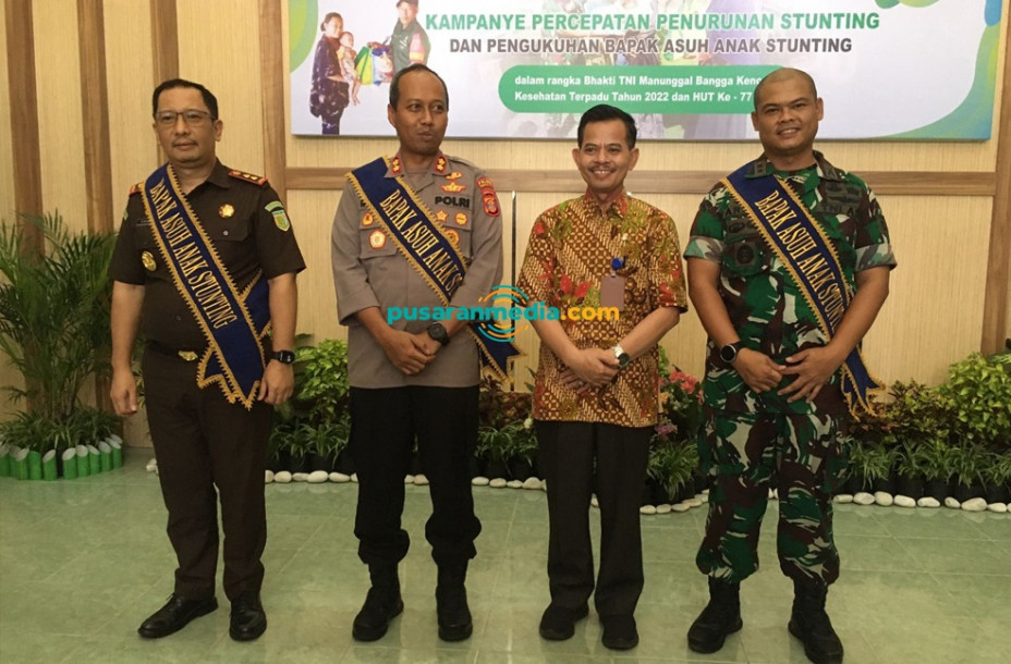 Dandim, Kapolres Dan Kajari PPU Jadi Bapak Asuh Anak Stunting ...