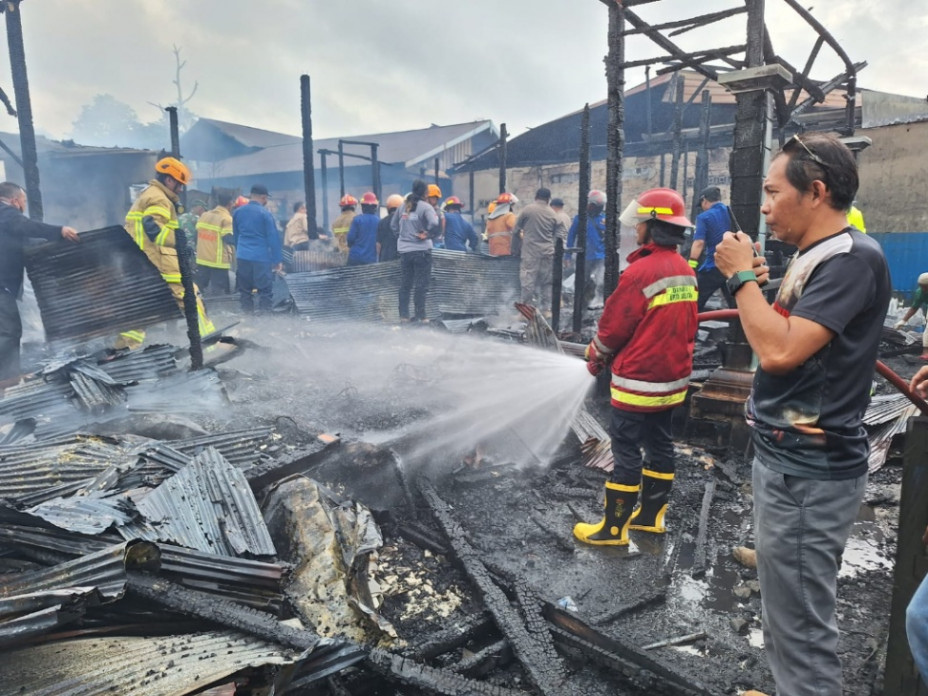 Kebakaran Rumah Di Sepinggan Balikpapan, 1 Orang Meninggal Dunia