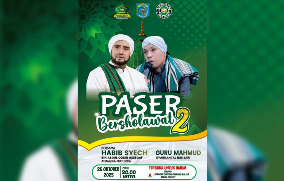 Paser Bershalawat Jilid 2 Digelar 26 Oktober 2023, Hadirkan Habib Syech ...